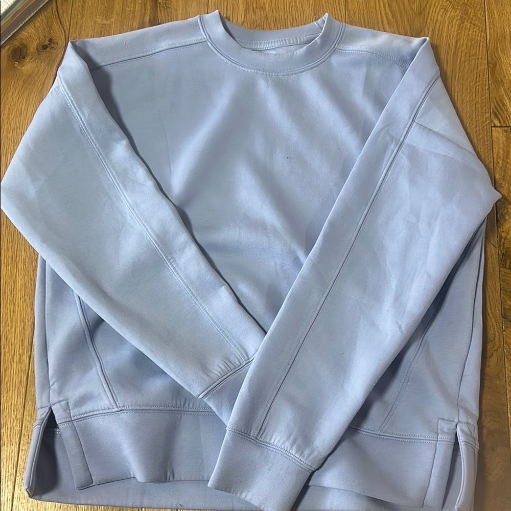 Girls Youth Light Blue Sweater